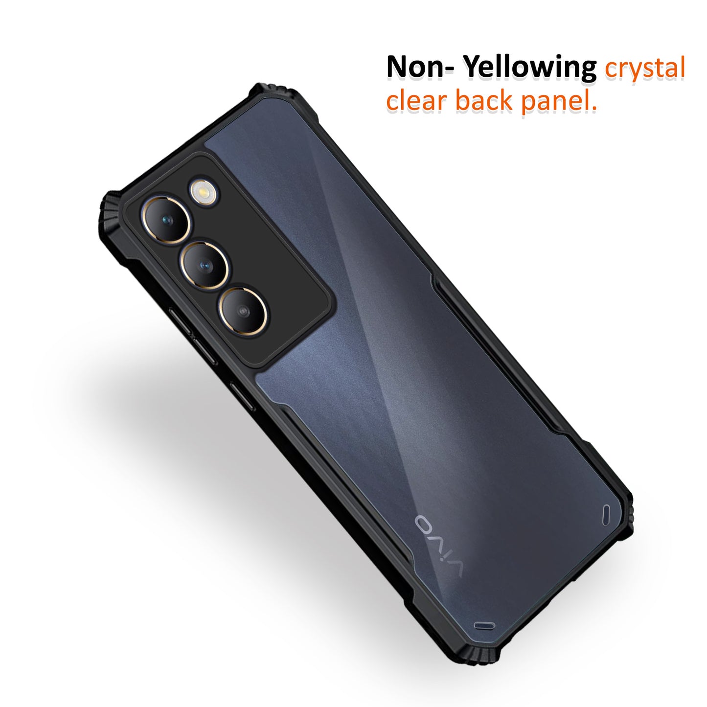 360 Degree Protection Back Cover For Vivo T3 5G