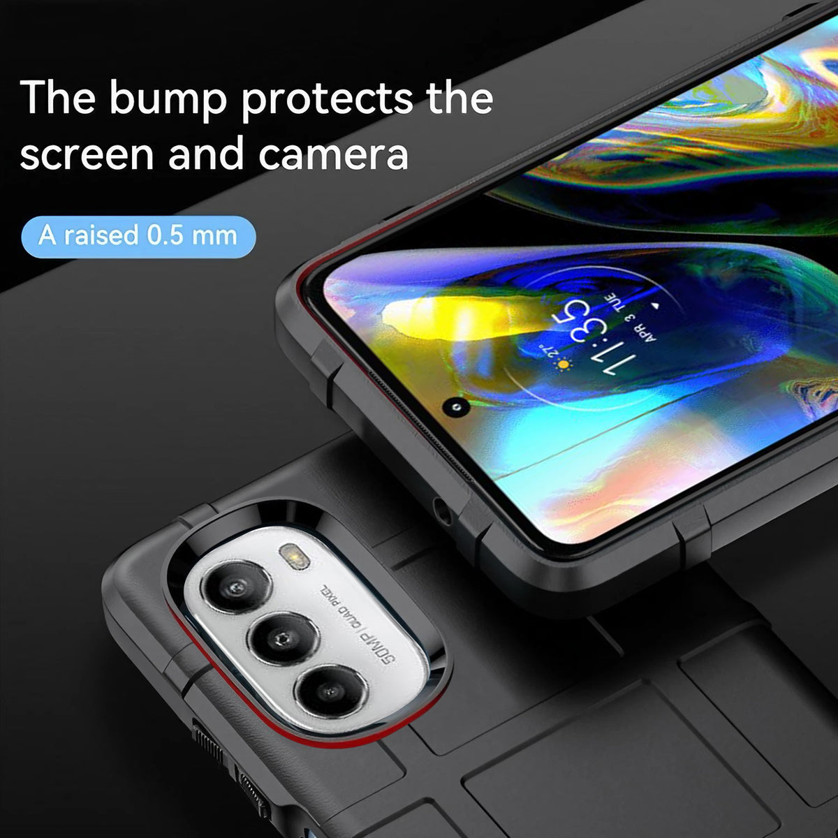Armor Back Cover for Motorola Moto G82