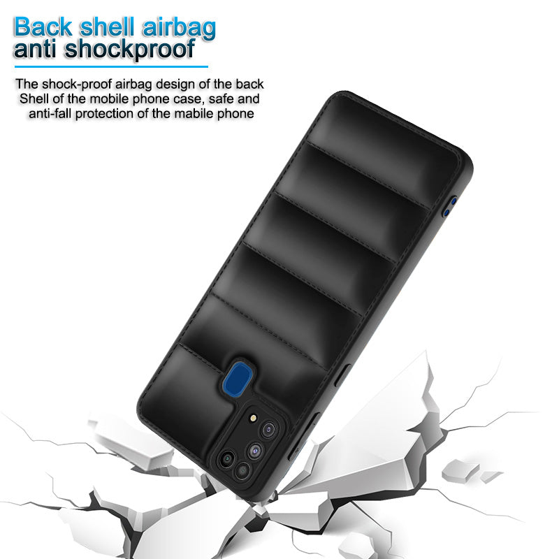 Puffer Back Cover for Samsung Galaxy M31