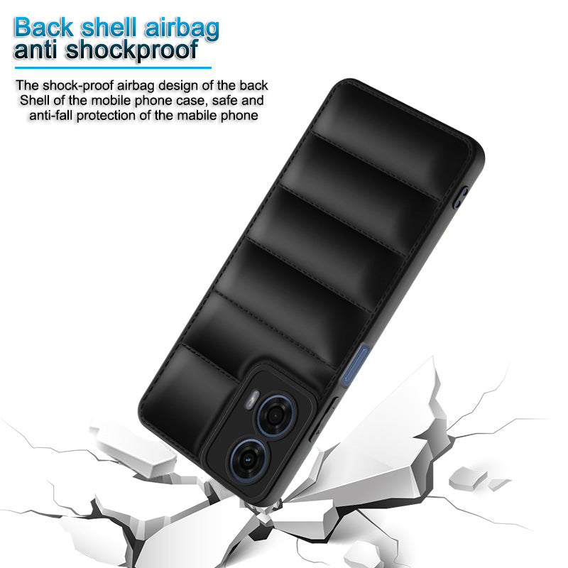 Puffer Back Cover for Motorola Moto G24 Power