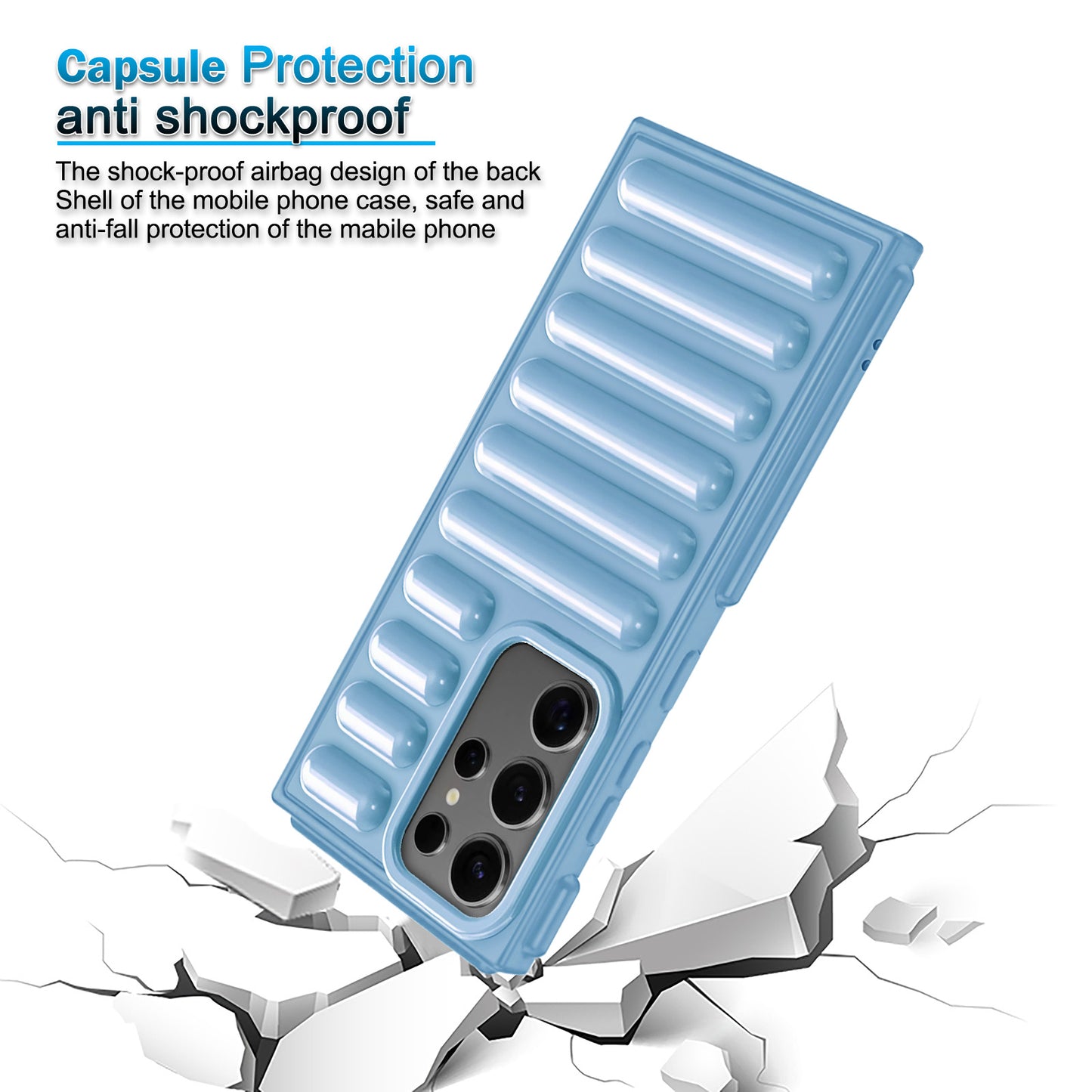 Capsule Design Case For Samsung Galaxy S24 Ultra