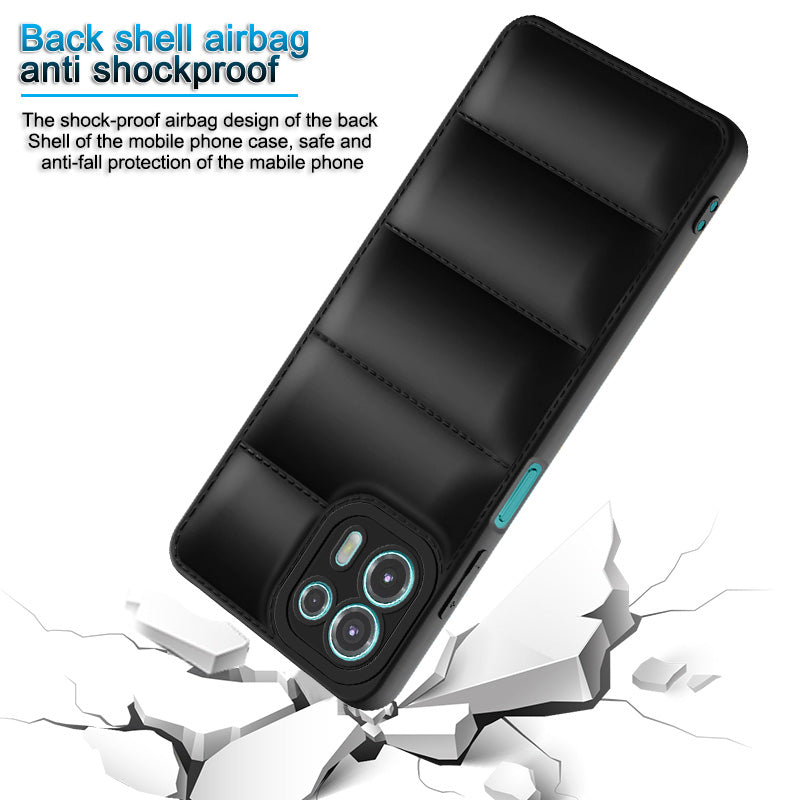 Puffer Back Cover for Motorola Moto Edge 20 Fusion