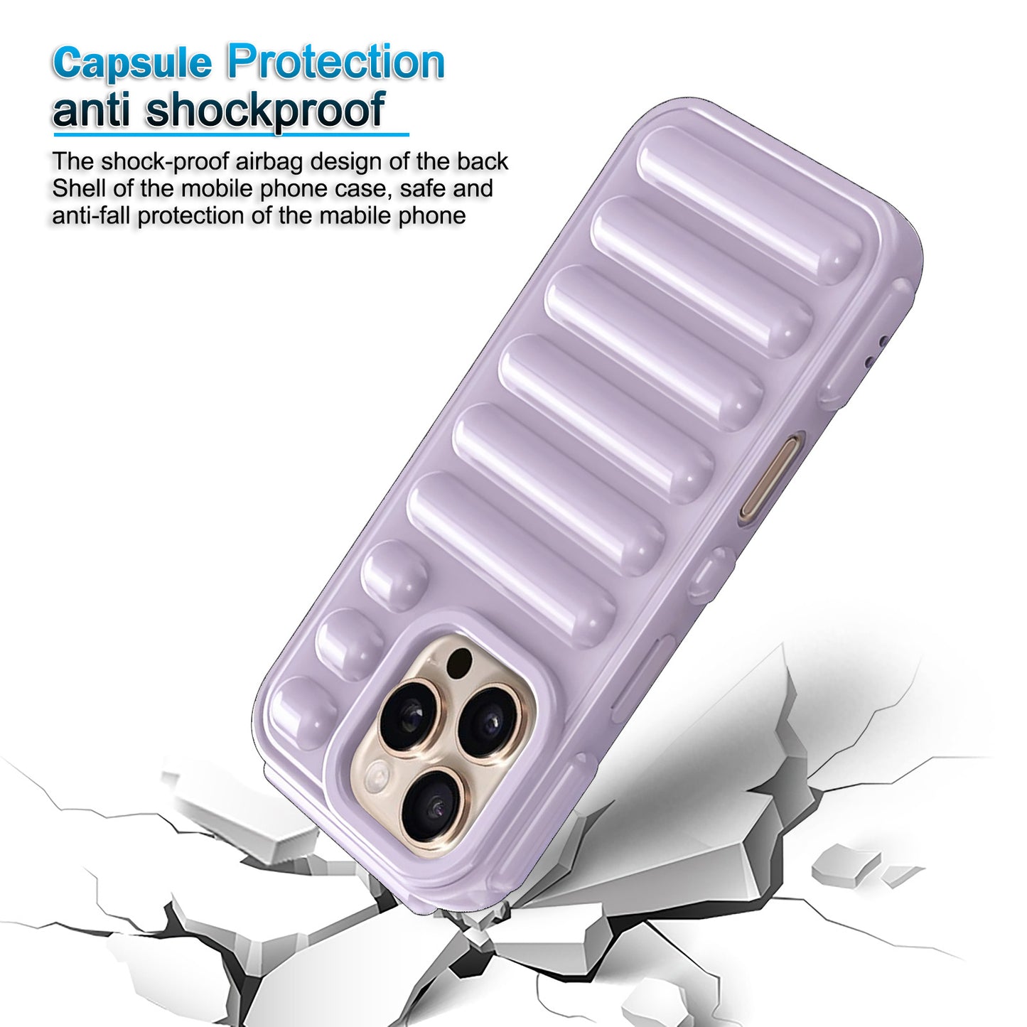 Capsule Design Case For Apple iPhone 16 Pro Max