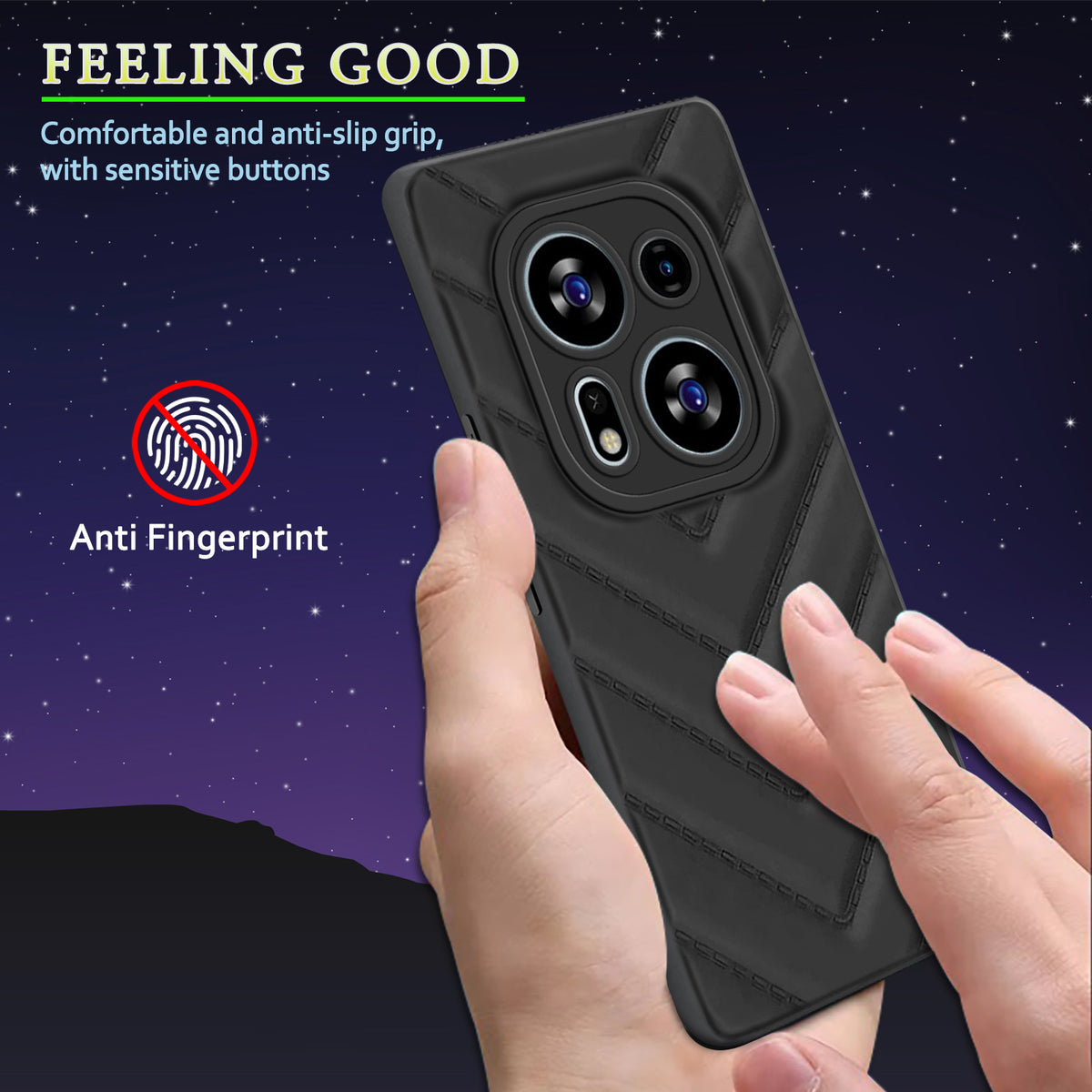 Wave Cushioned Back Cover for Tecno Phantom X2