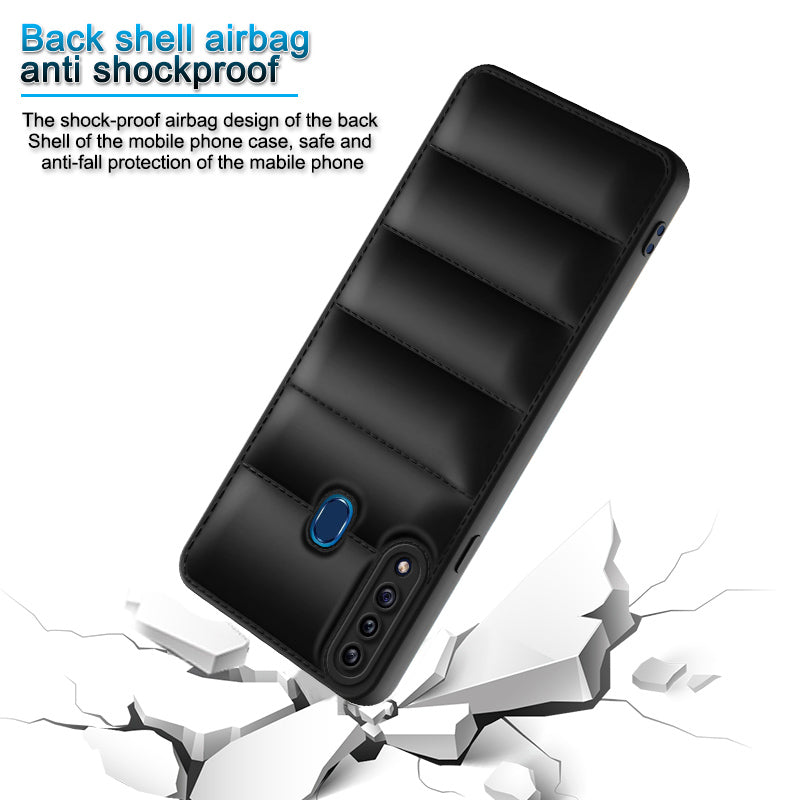 Puffer Back Cover for Samsung Galaxy A20s