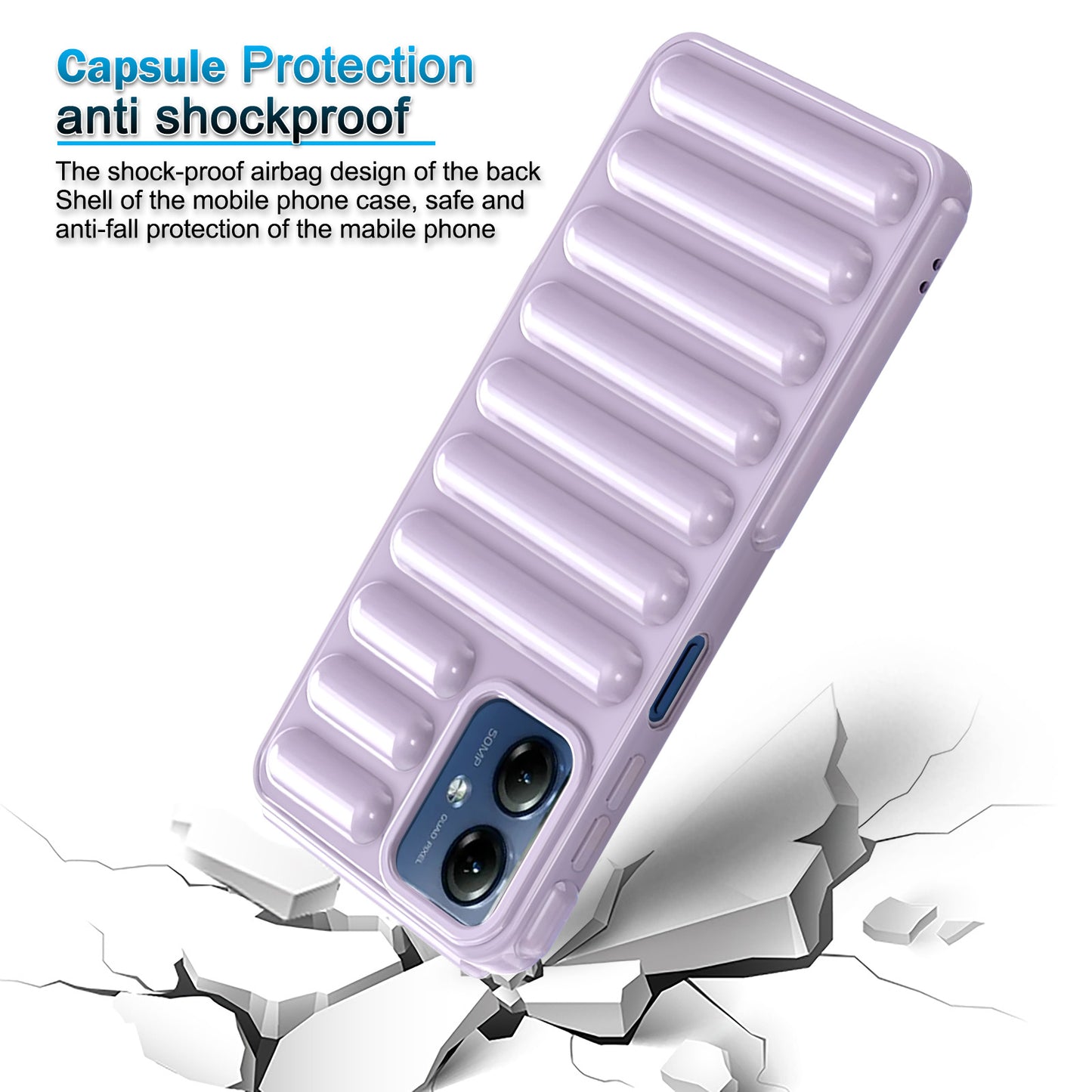 Capsule Design Case For Motorola Moto G14