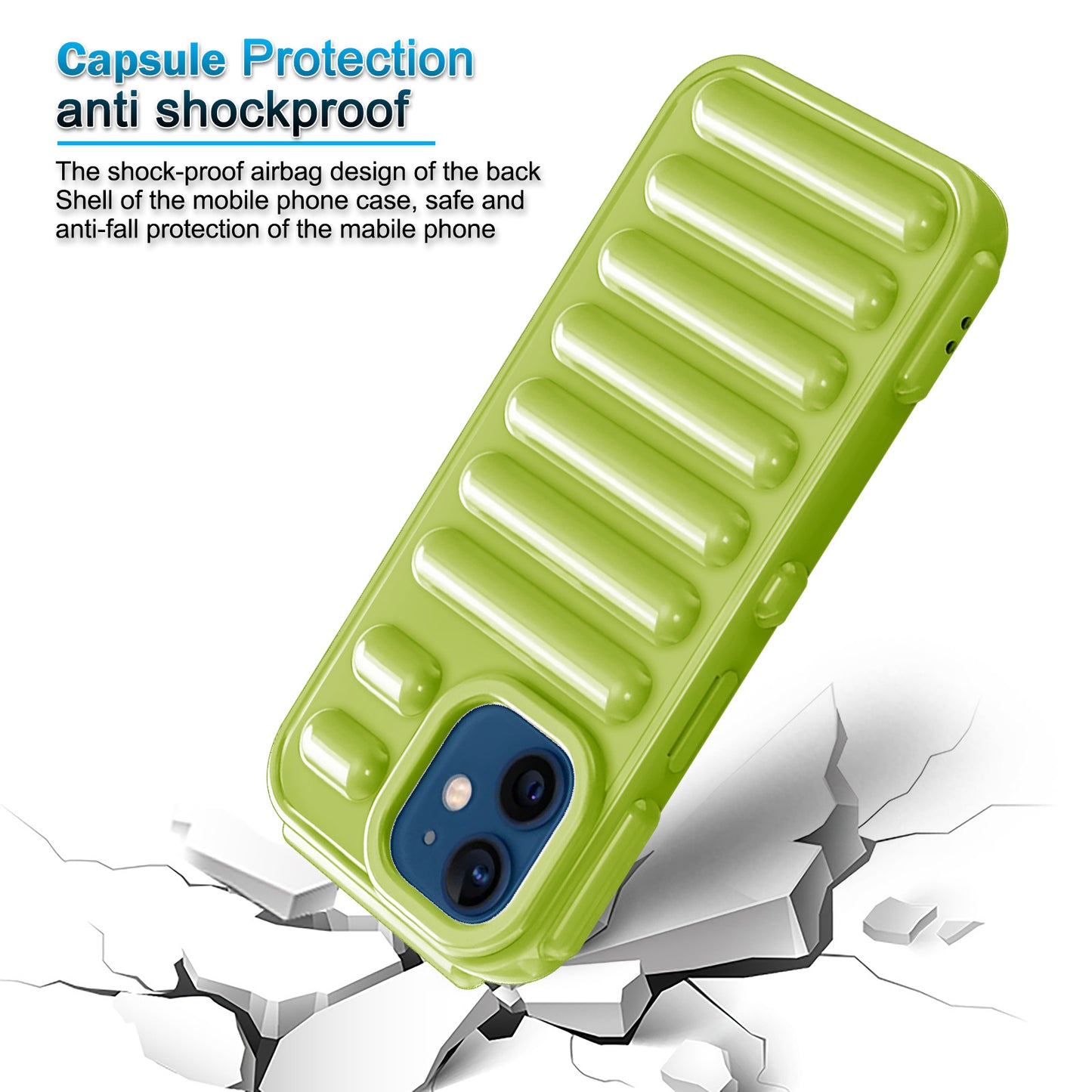 Capsule Design Case For Apple iPhone 12