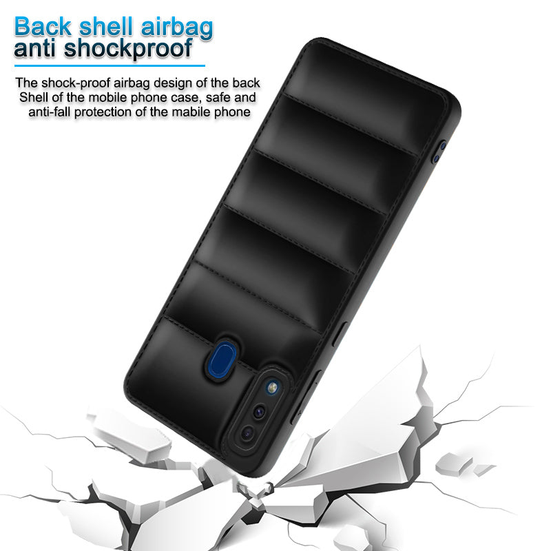 Puffer Back Cover for Samsung Galaxy A20