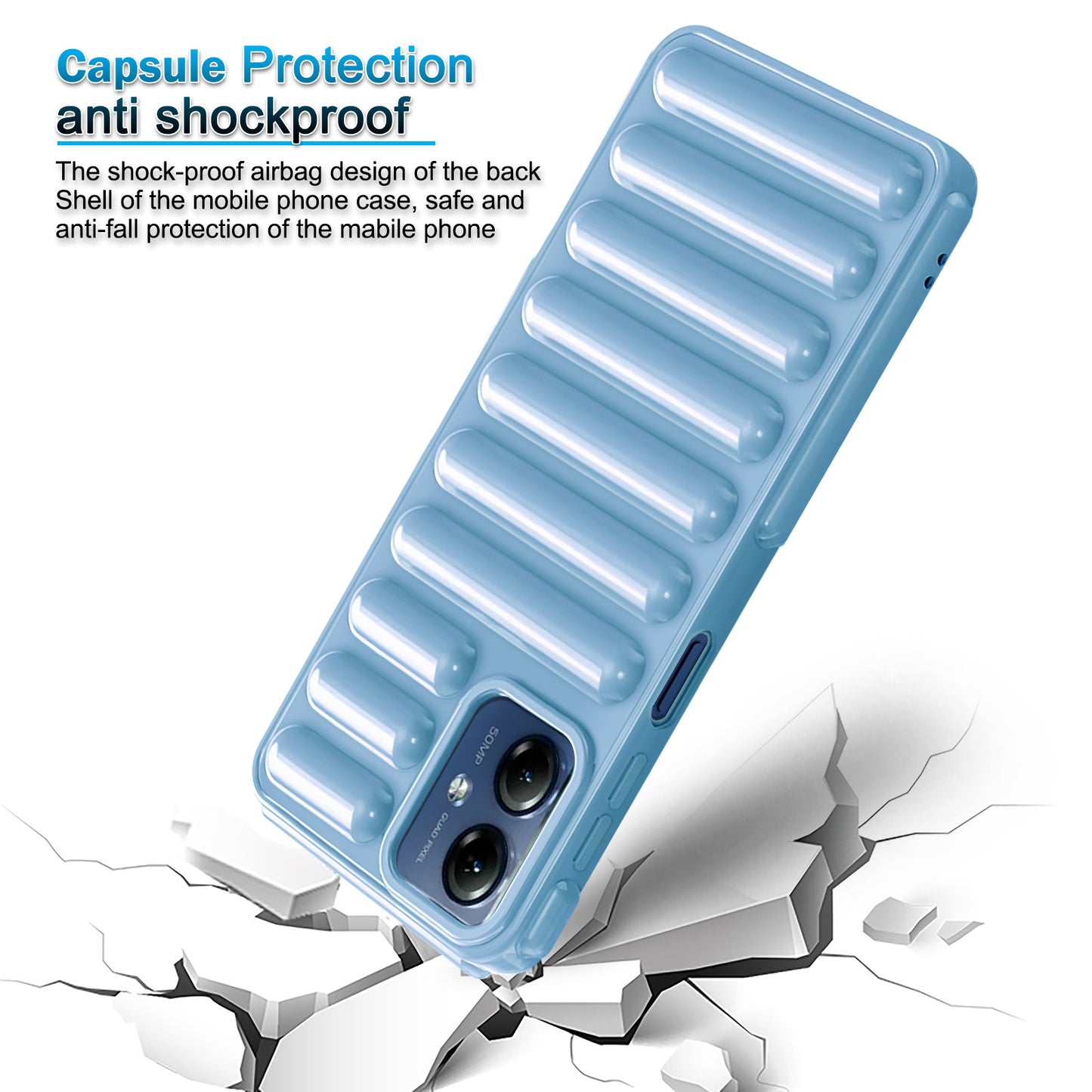 Capsule Design Case For Motorola Moto G14