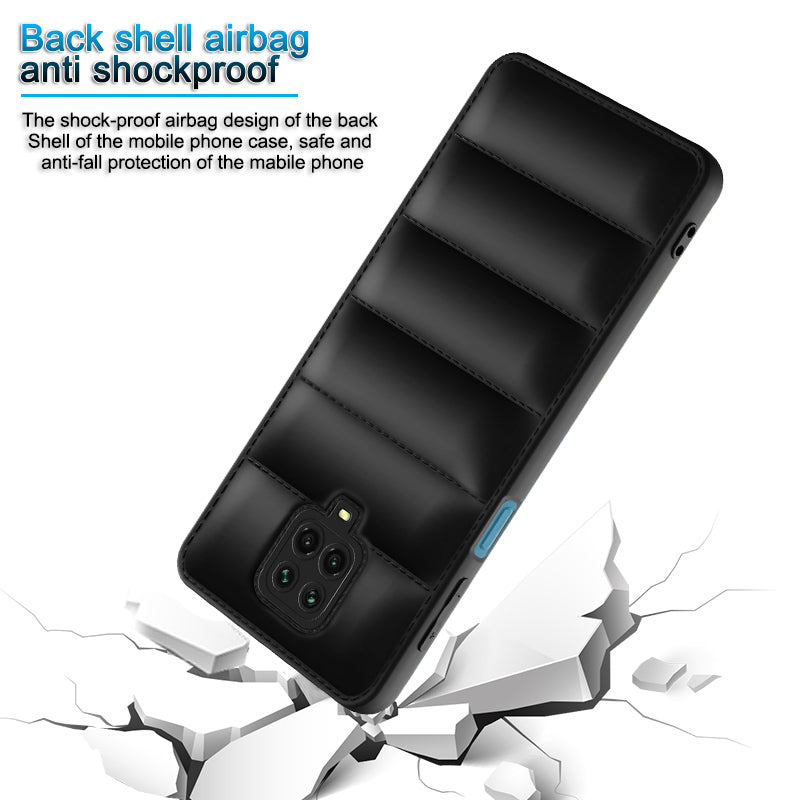 Puffer Back Cover for Redmi Note 9 Pro