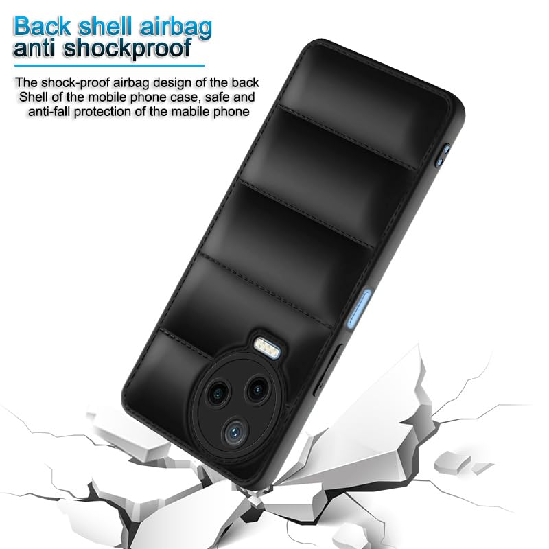Puffer Back Cover for Infinix Note 12 Pro 4G