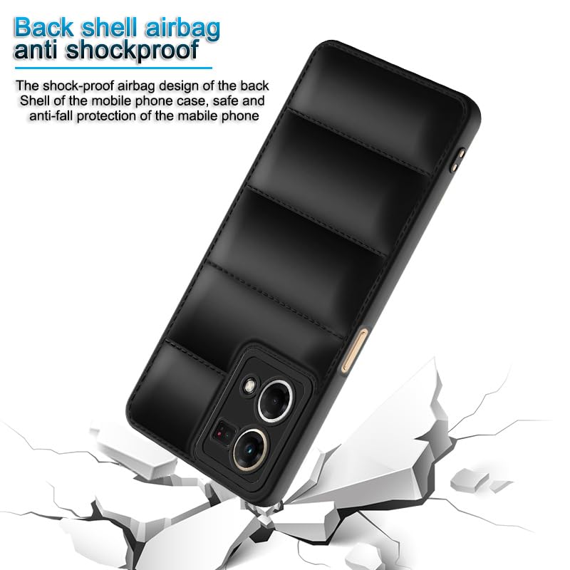 Puffer Back Cover for Oppo F21 Pro 4G