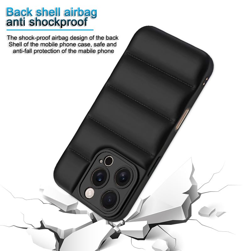 Puffer Back Cover for Apple iPhone 16 Pro Max