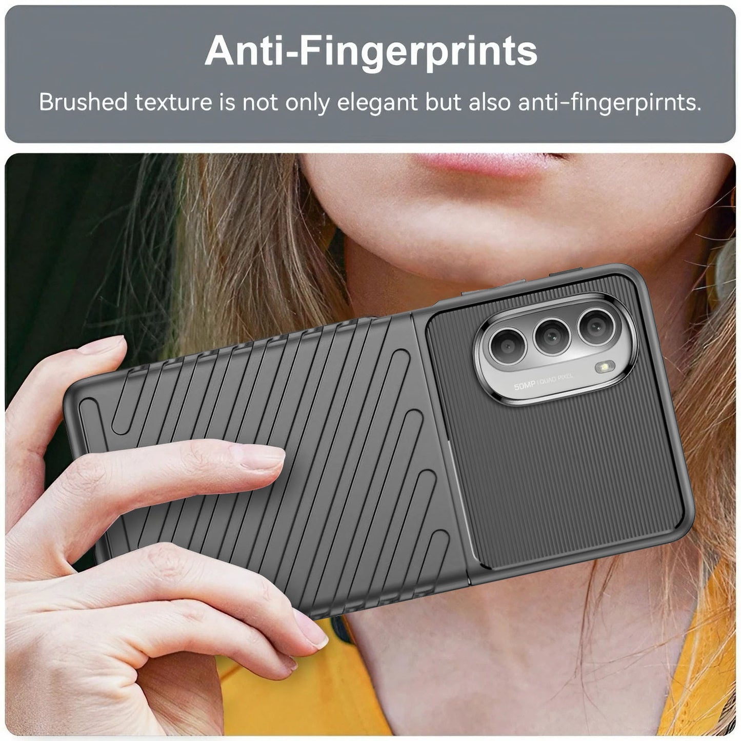 Thunderbolt Back Cover for Motorola Moto G51