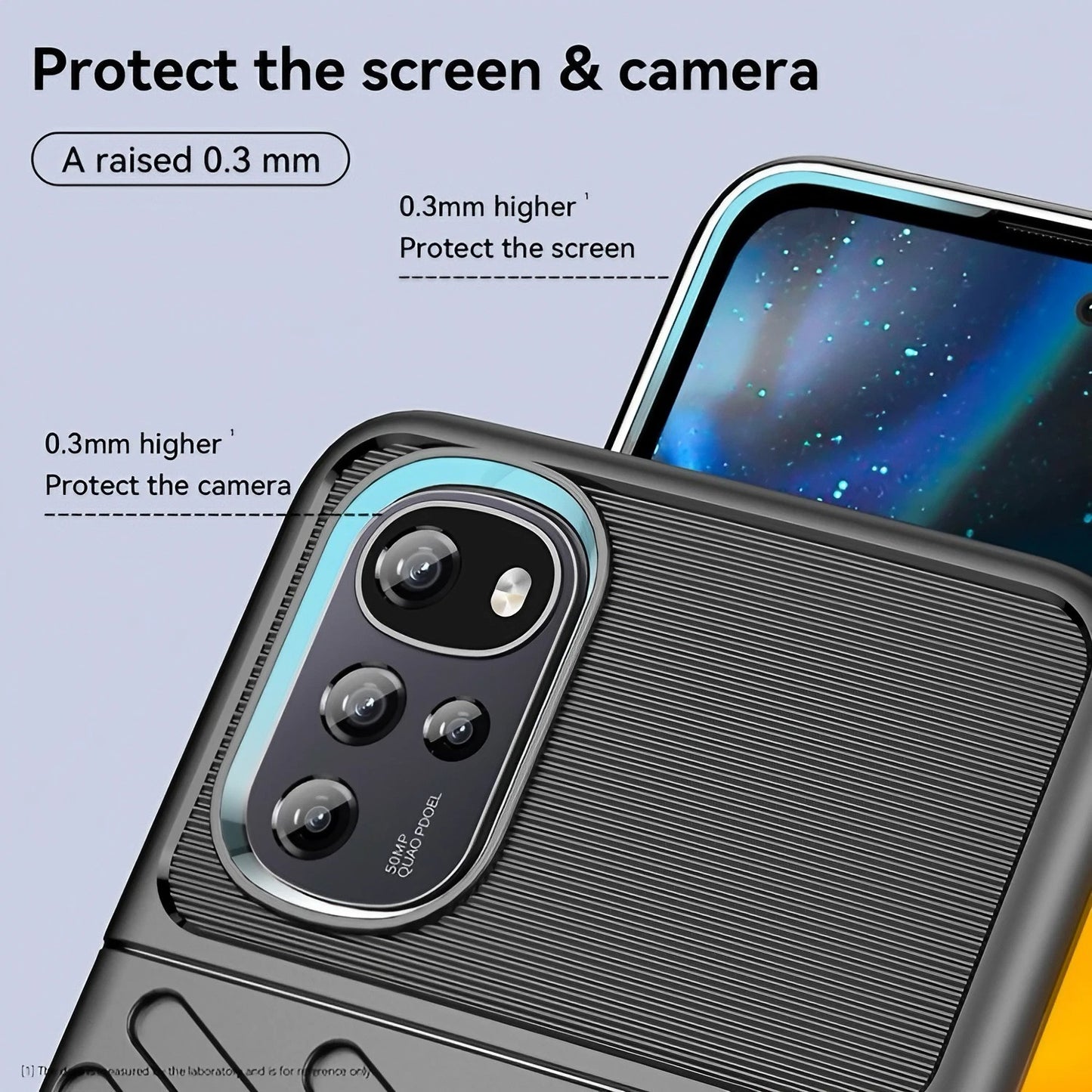Thunderbolt Back Cover for Motorola Moto E32