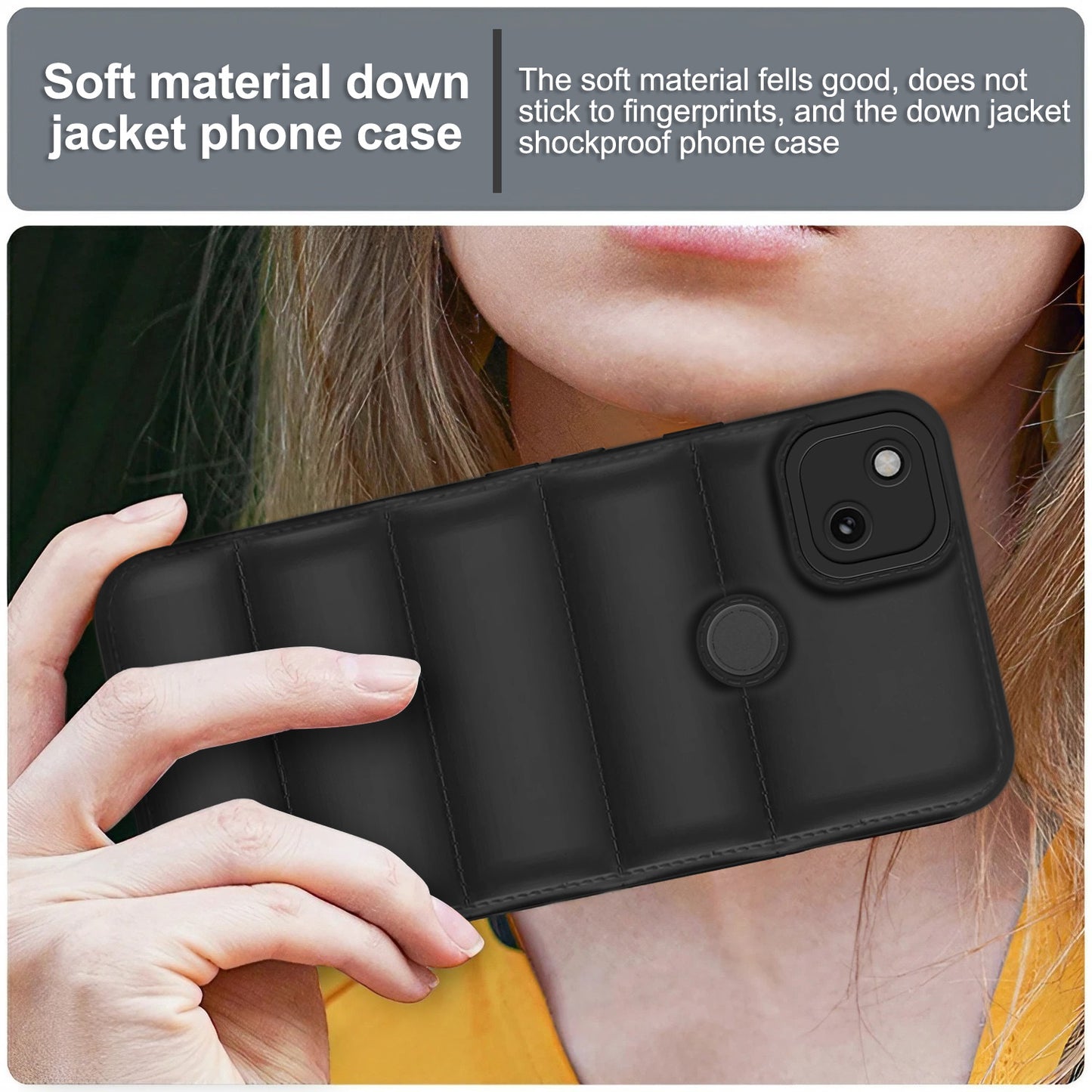 Puffer Back Cover for Google Pixel 4A 4G