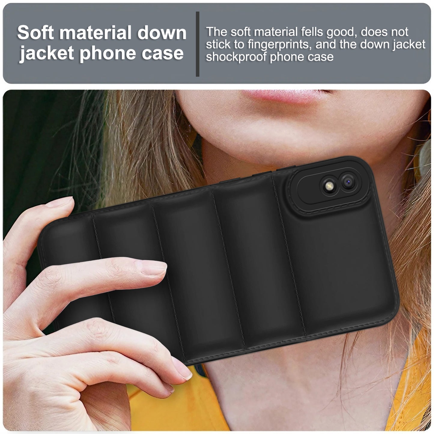 Puffer Back Cover for Redmi 9A