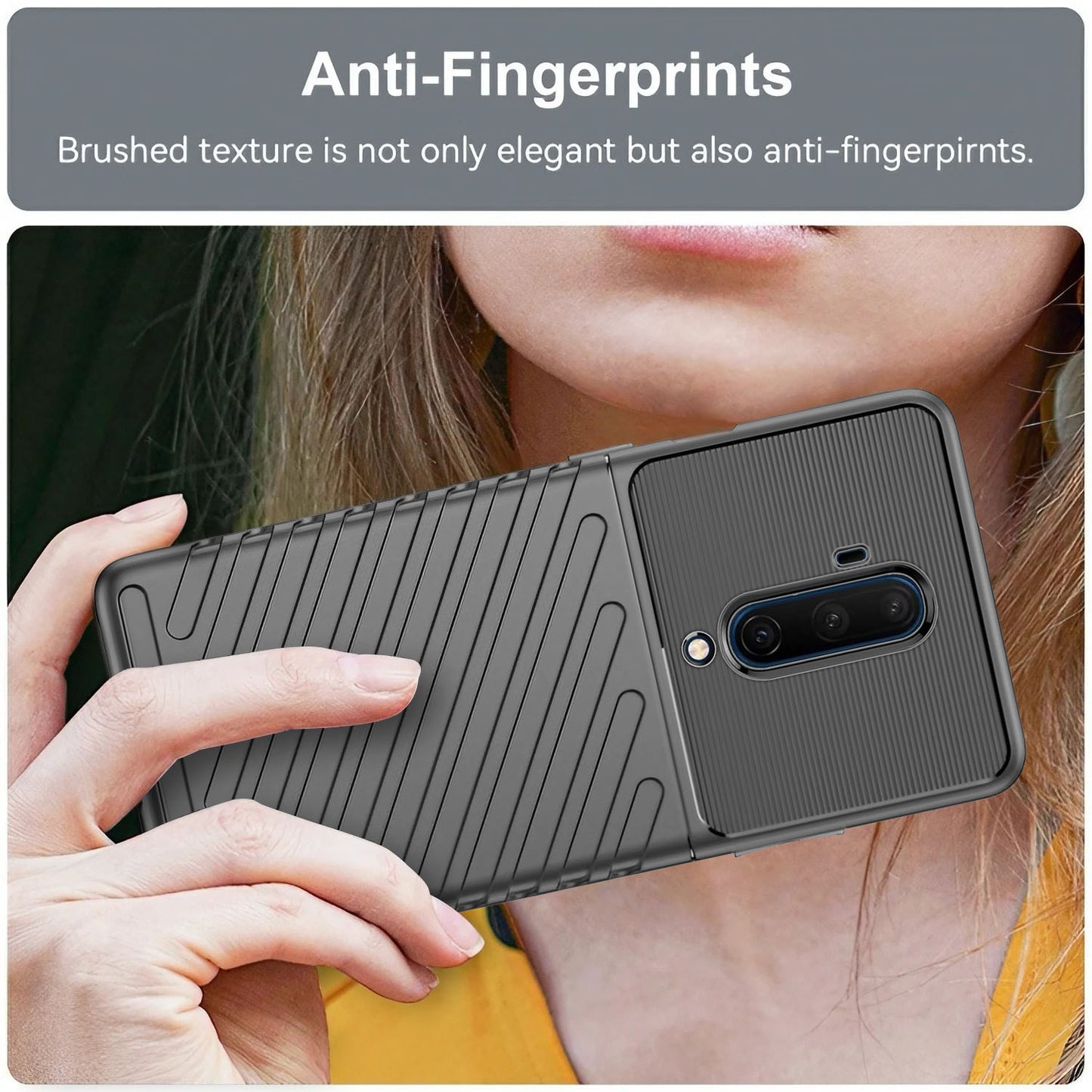 Thunderbolt Back Cover for OnePlus 7T Pro