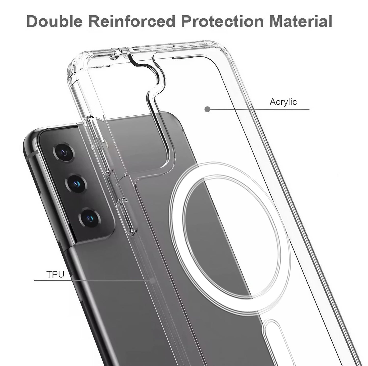 Magsafe Back Cover for Samsung Galaxy S21 Plus