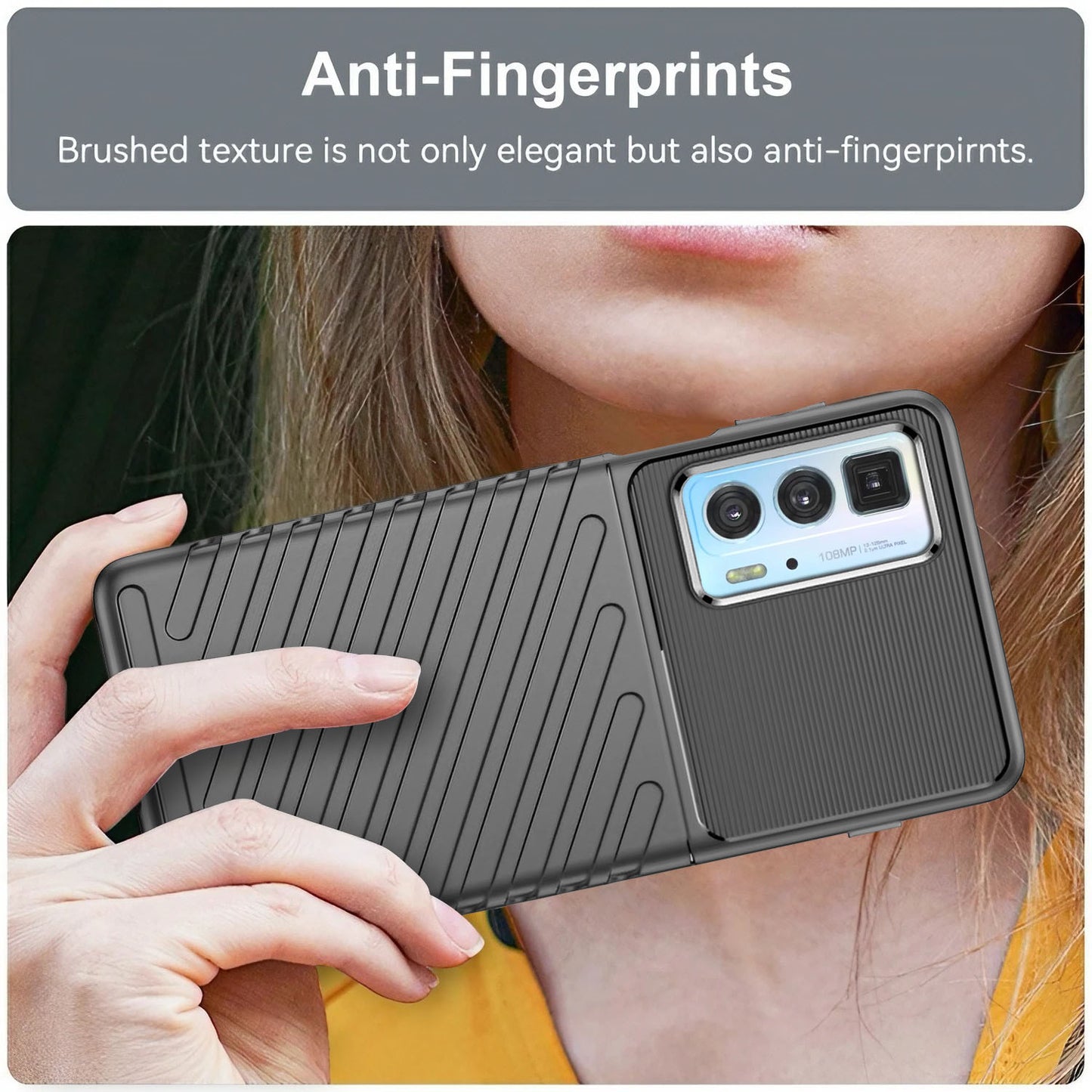 Thunderbolt Back Cover for Motorola Moto Edge 20 Pro