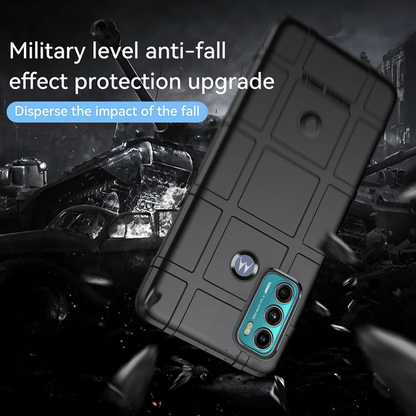 Armor Back Cover for Motorola Moto G60