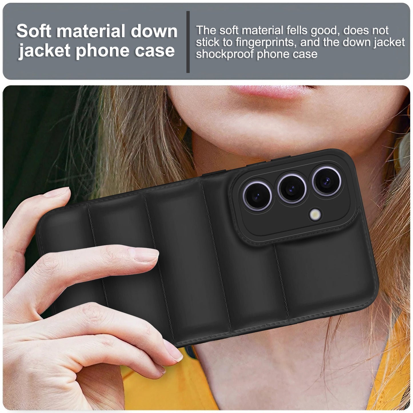 Puffer Back Cover for Samsung Galaxy S24