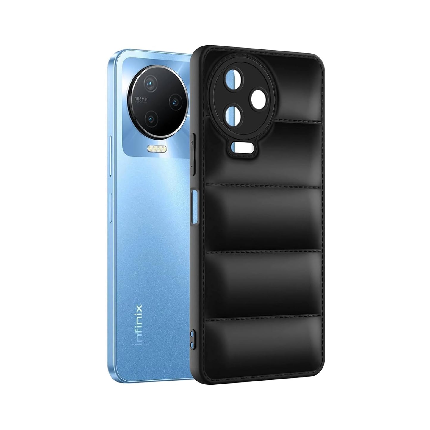 Puffer Back Cover for Infinix Note 12 Pro 4G
