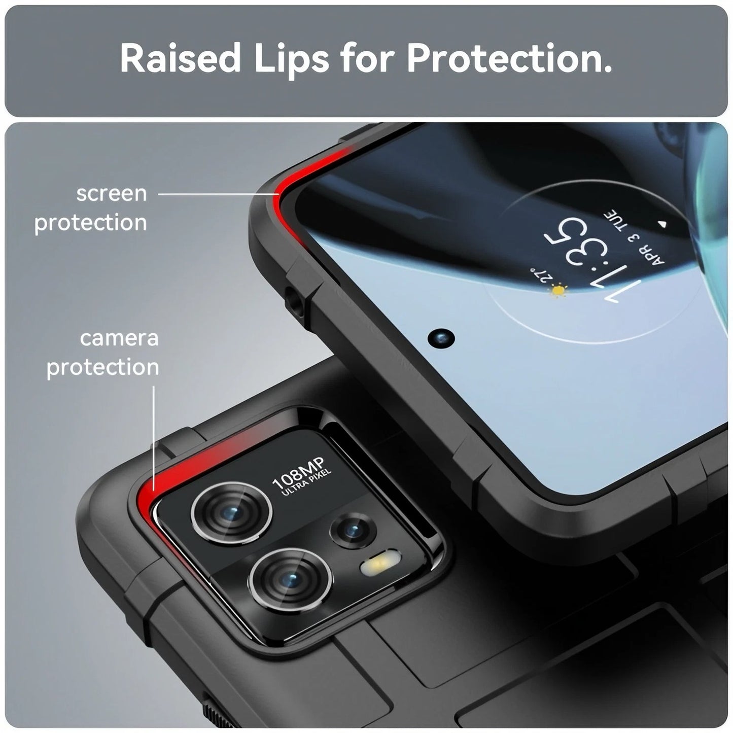 Armor Back Cover for Motorola Moto G72