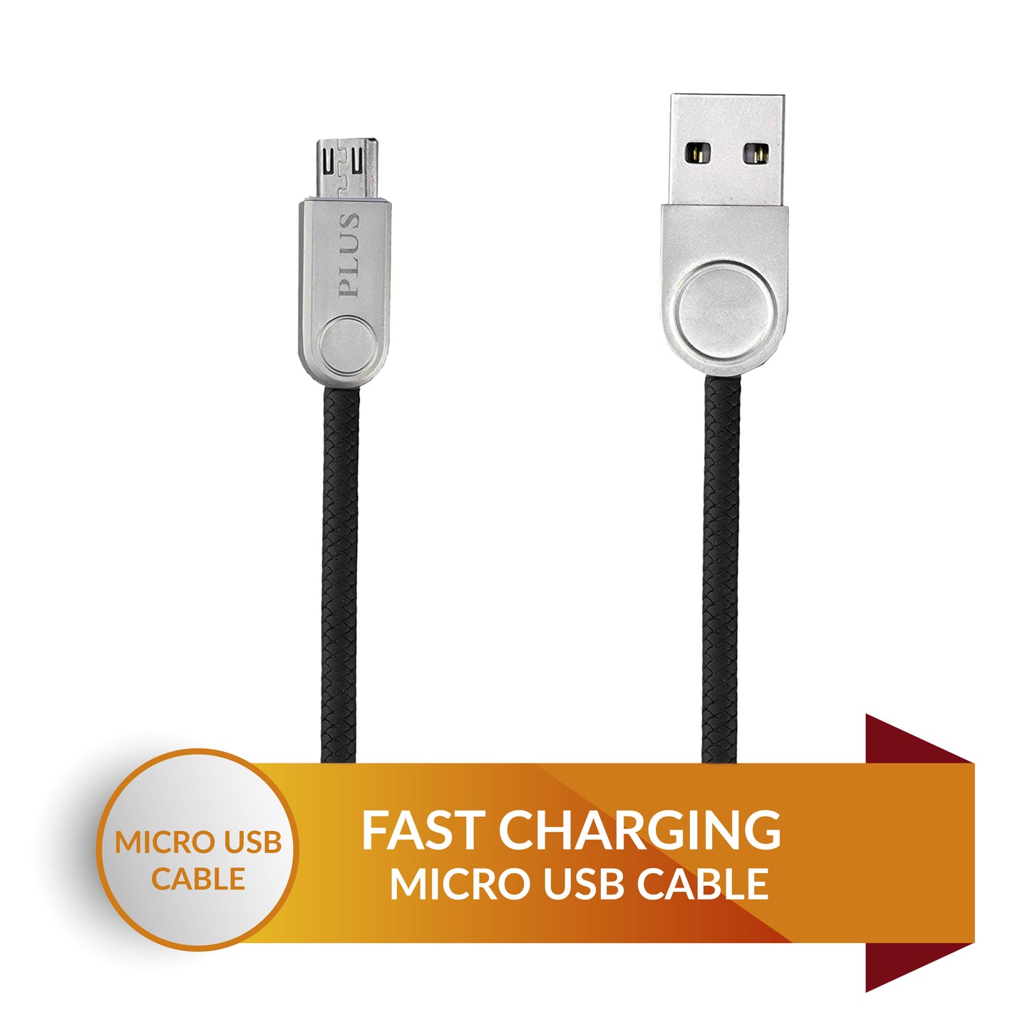 Bullet Series Soft Fiber Braided USB Charging Cable