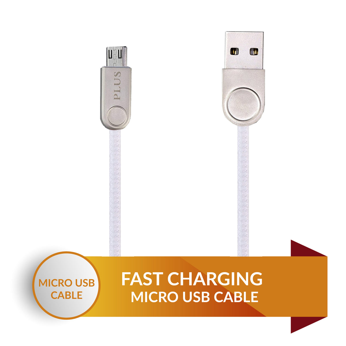 Plus Micro USB Charging Cable (Random Colour)