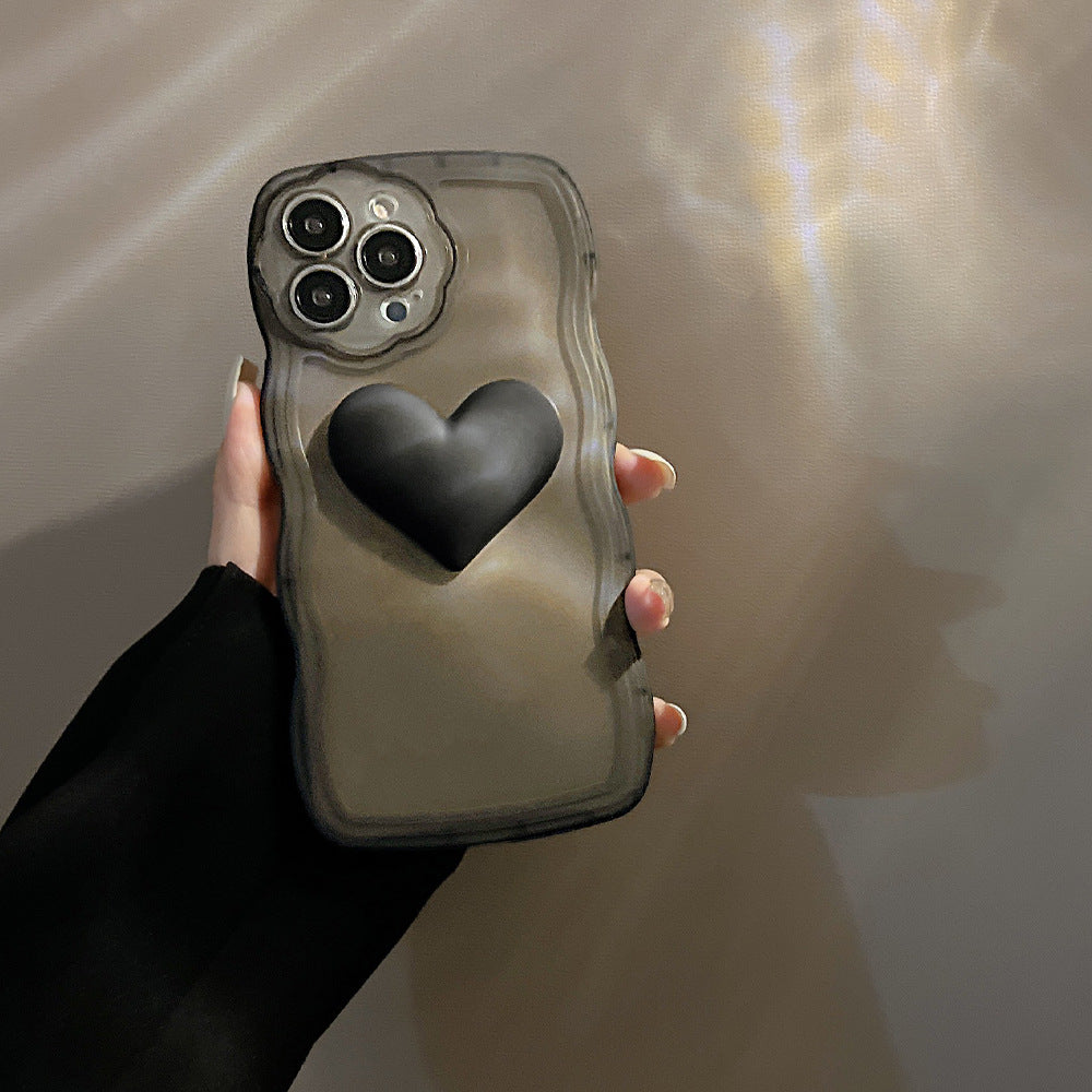 3D Heart Dark Romance Phone Case