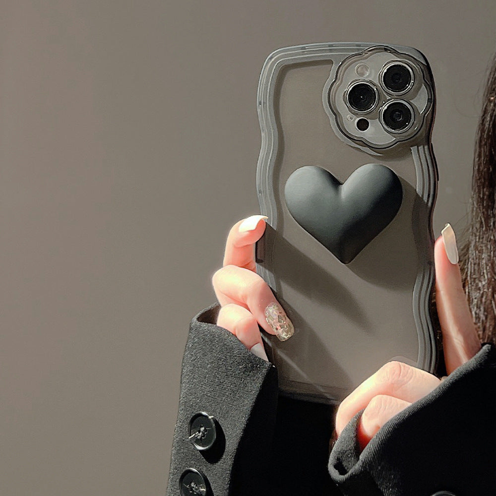 3D Heart Dark Romance Phone Case