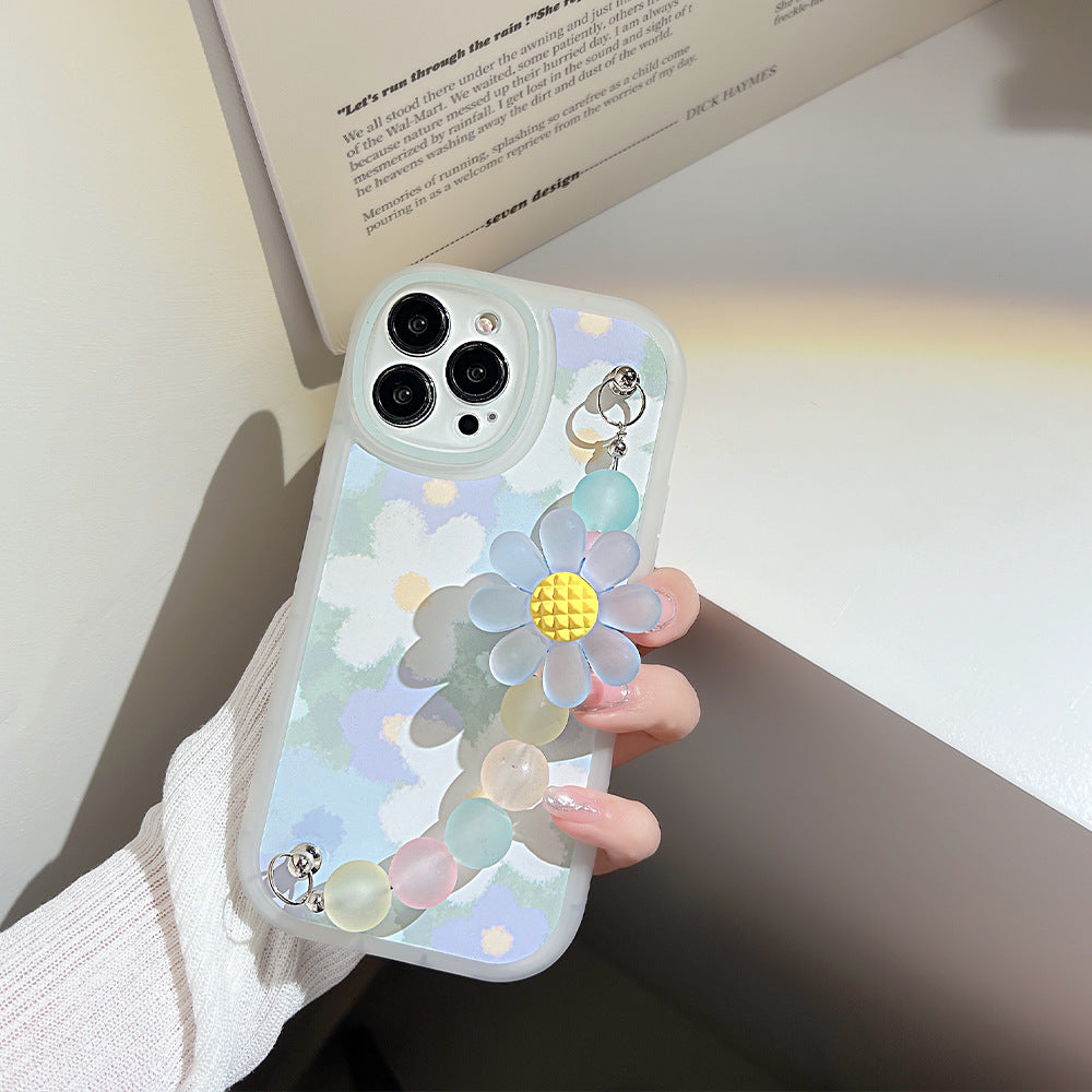 Gardenia Phone Case With Charm Holder