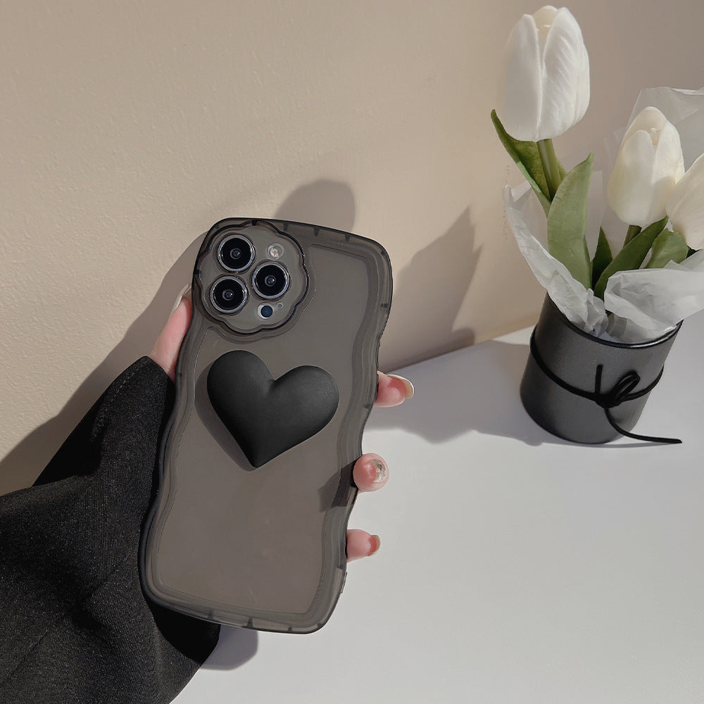 3D Heart Dark Romance Phone Case