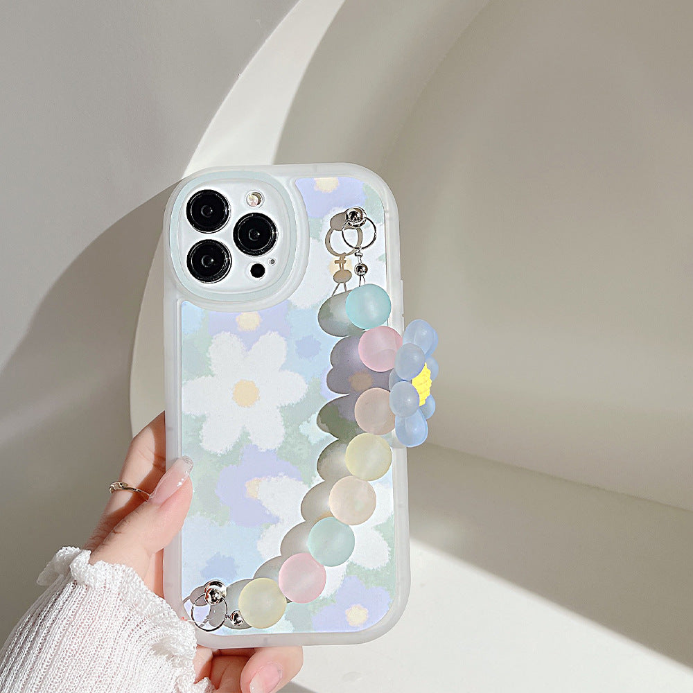 Gardenia Phone Case With Charm Holder