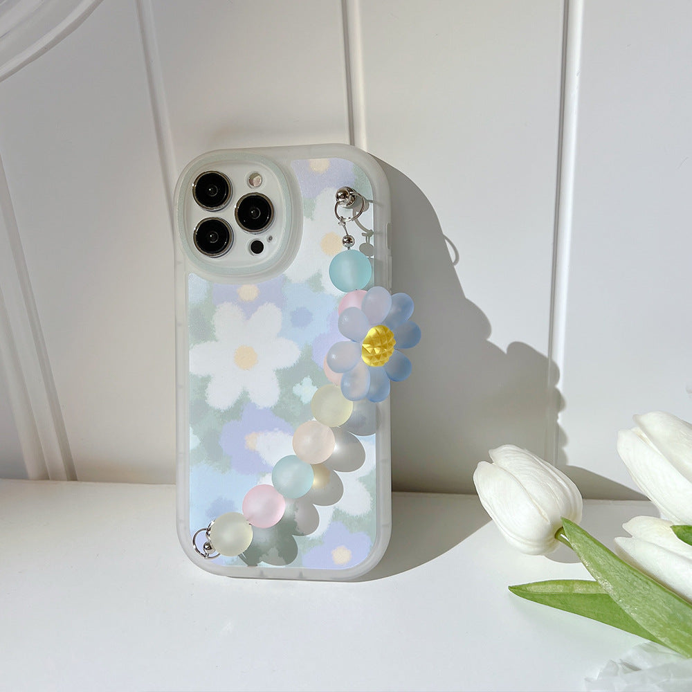 Gardenia Phone Case With Charm Holder