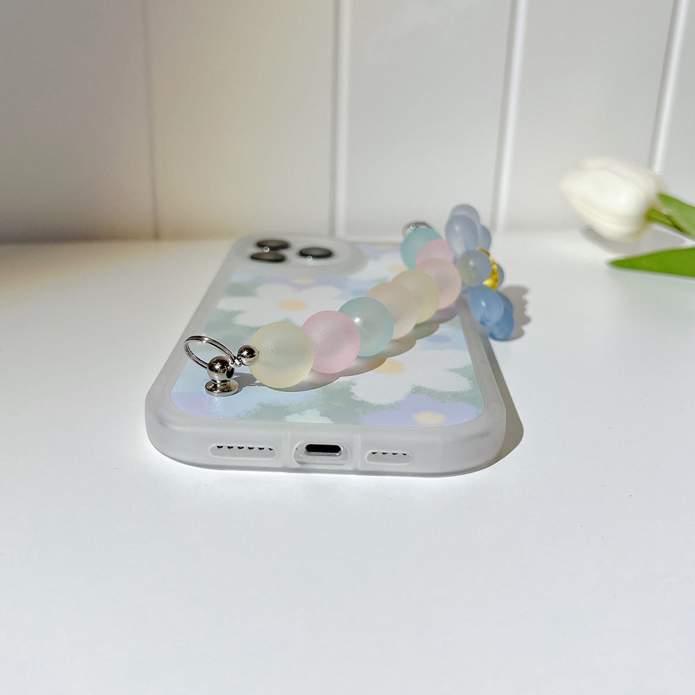 Gardenia Phone Case With Charm Holder