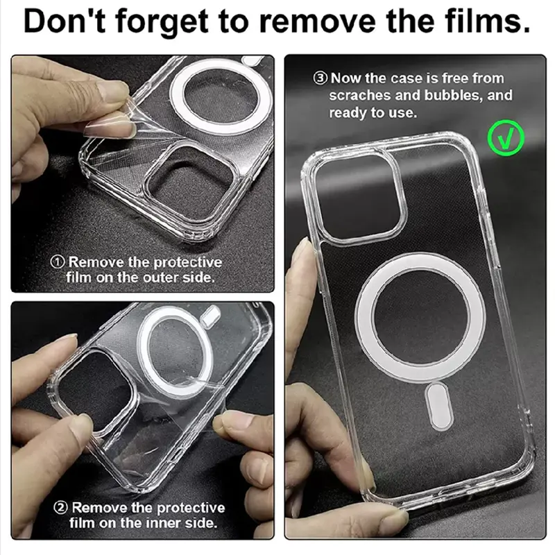 Magsafe Back Cover for Apple iPhone 12 Pro