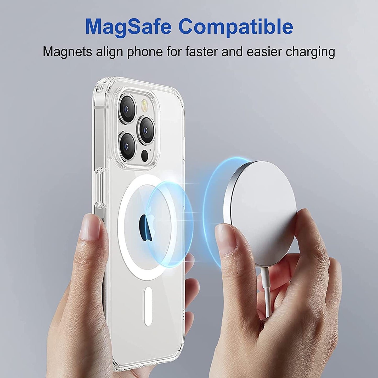 Magsafe Back Cover for Apple iPhone 14 Pro Max