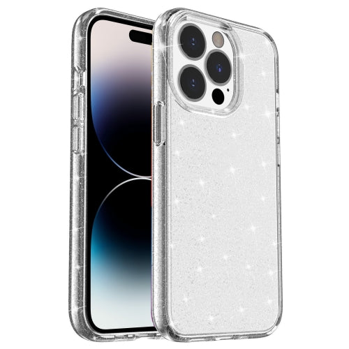 Liquid Crystal Glitter Back Cover for Apple iPhone 14 Pro